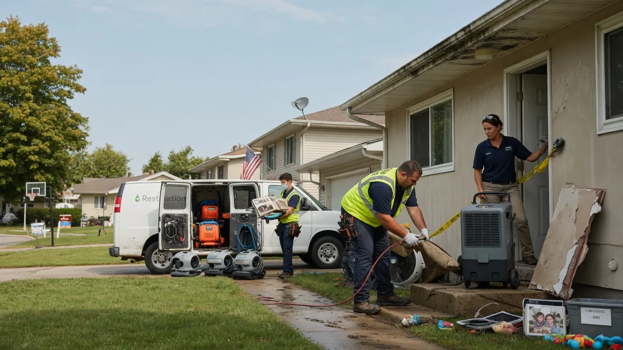 Water Damage Restoration in Naval Air Station Jrb, TX near me